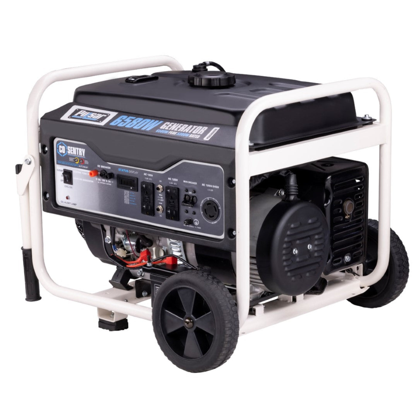 Aurora Generators Pulsar PG6580ECO 6,580-Watt Gasoline Powered Generator with CO Shutdown Sensor - PowerGen USA - PG6580ECO