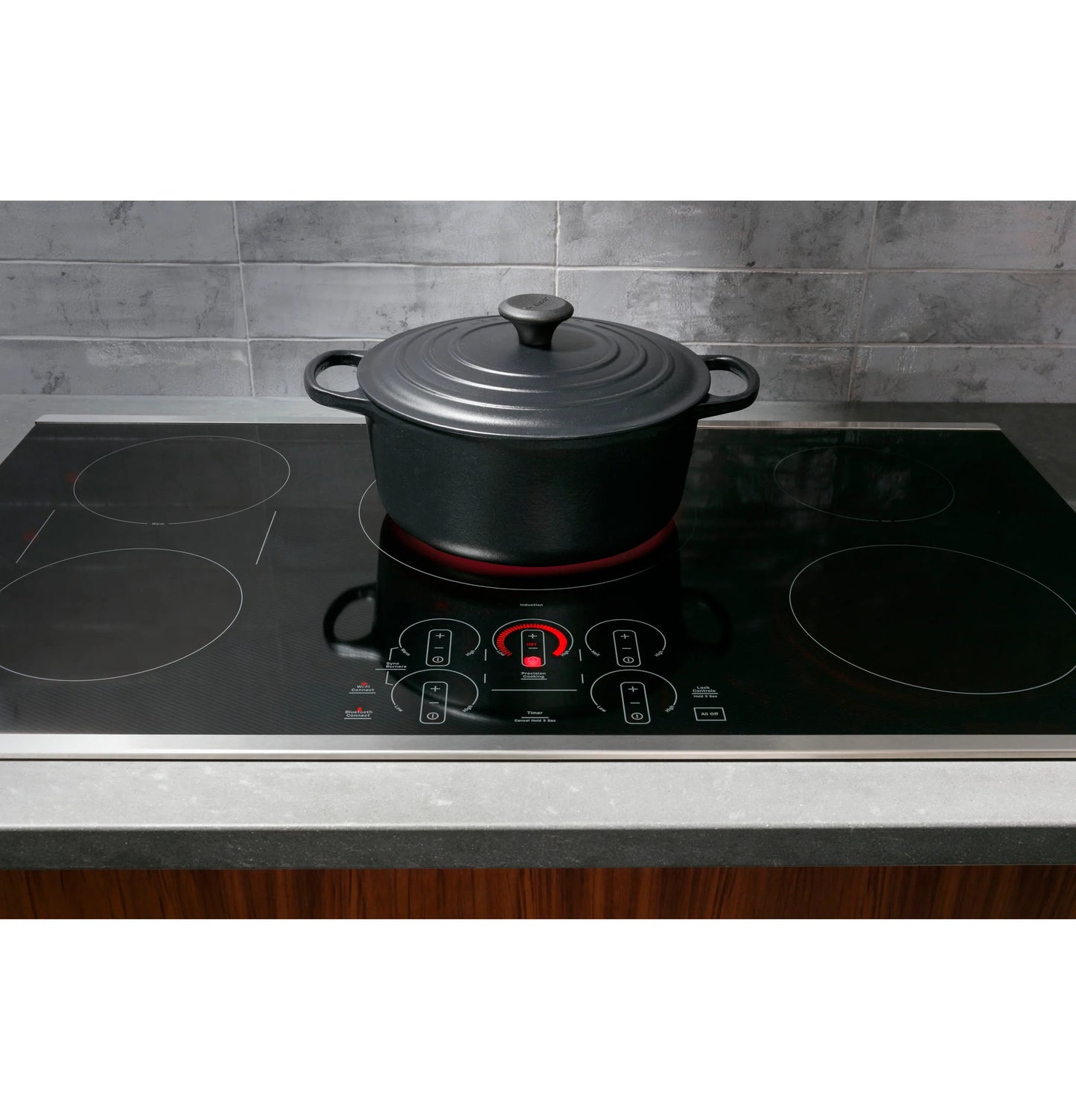 GE Appliances  30" Built-In Touch Control Induction Cooktop Black - PHP9030DTBB