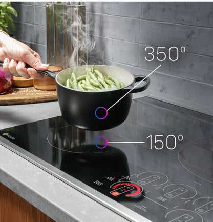 GE Appliances  36" Built-In Touch Control Induction Cooktop Black - PHP9036DTBB