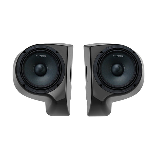 Diamond Audio 2014-2023 Harley Kick Pods with MSPRO65 Pro Drivers  4Ω - PODMSPRO65