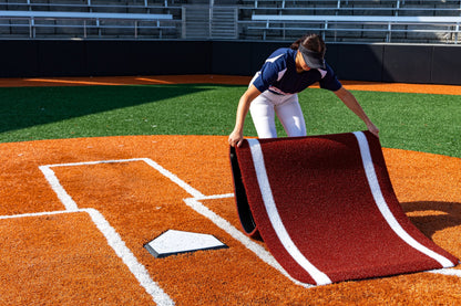 Portolite Half Batters Mat - HLFB37RED