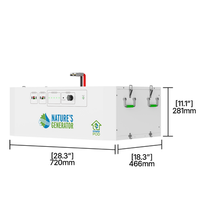 Nature's Generator  Gen 2 Solar Generator and Transfer Switch - NGPHAUP