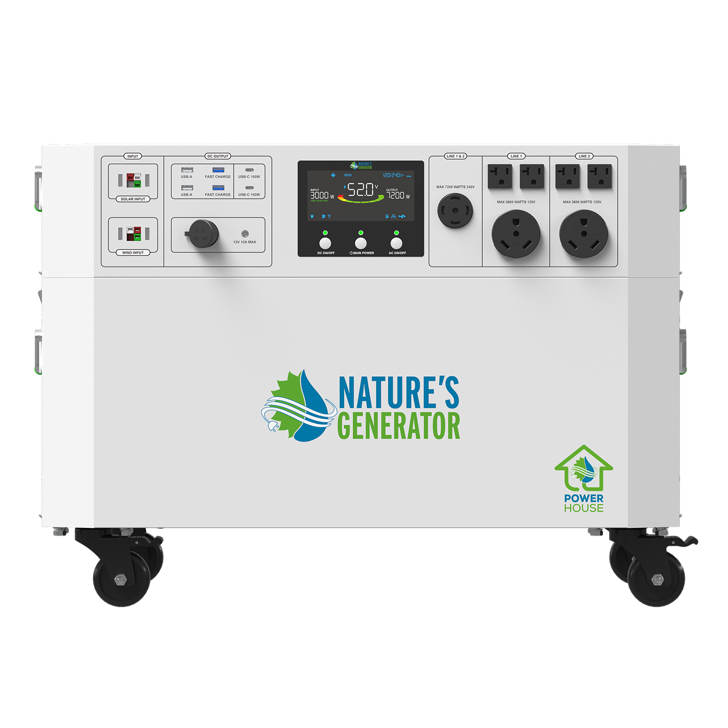 Nature's Generator  Gen 2 Solar and Wind Generator - NGPHAUW