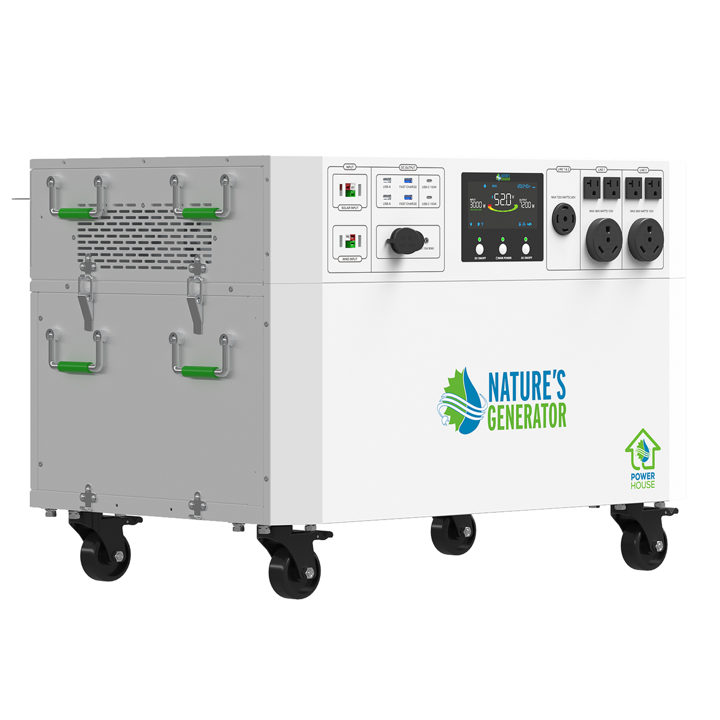 Nature's Generator  Gen 2 Whole Home Solar Generator - NGPHAU