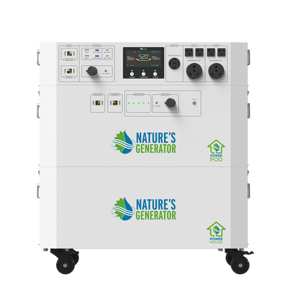 Nature's Generator  Gen 2 Solar Generator and Transfer Switch - NGPHAUP