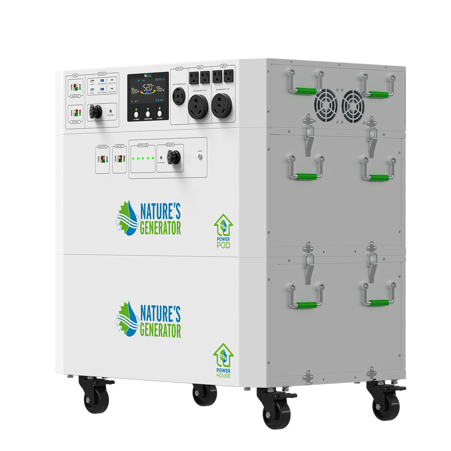 Nature's Generator  Gen 2 Whole Home Solar Generator - NGPHAU