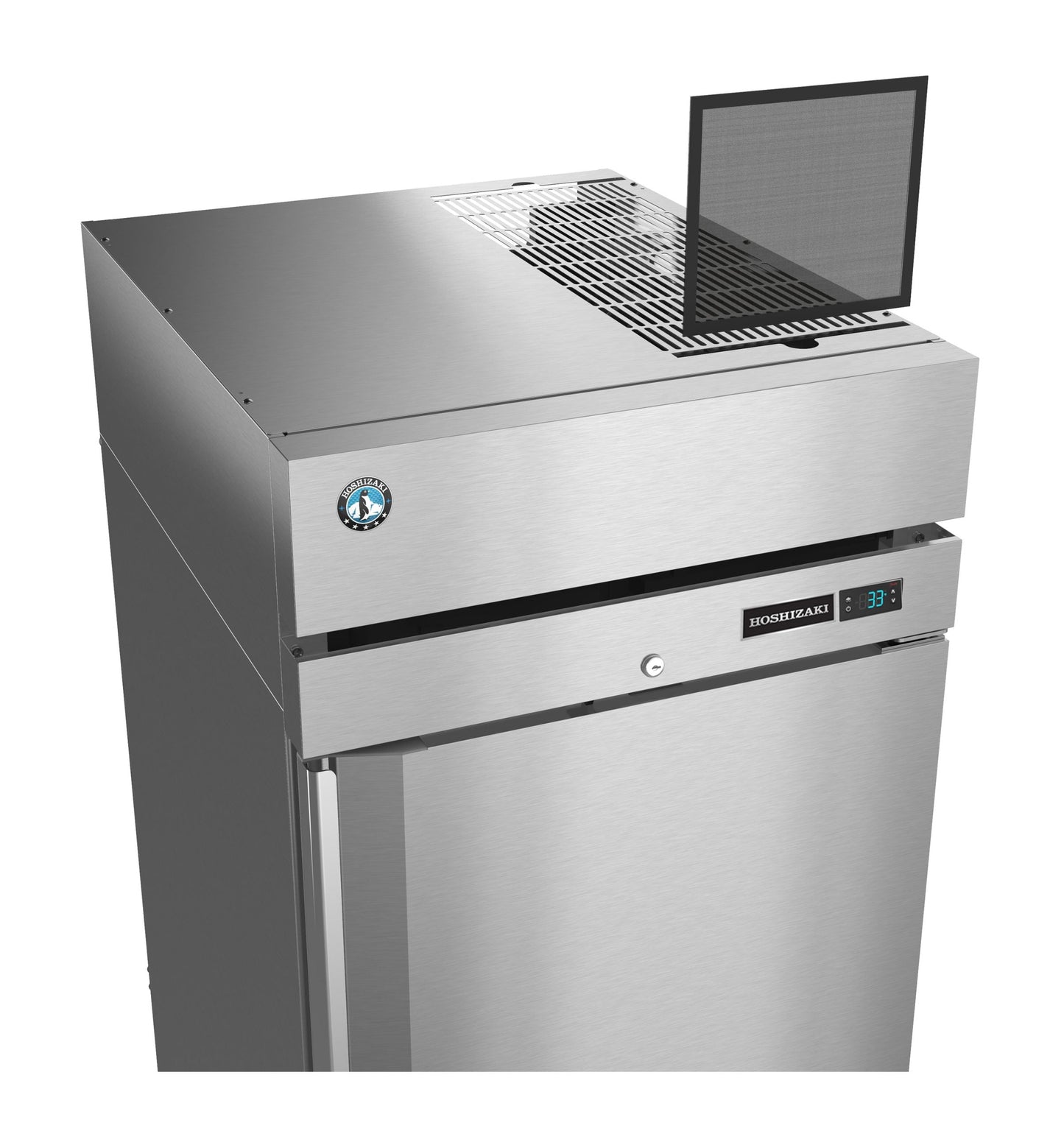 Hoshizaki | 28" Wide 2 Door Top Mount Reach-In Refrigerator - R1A-HS