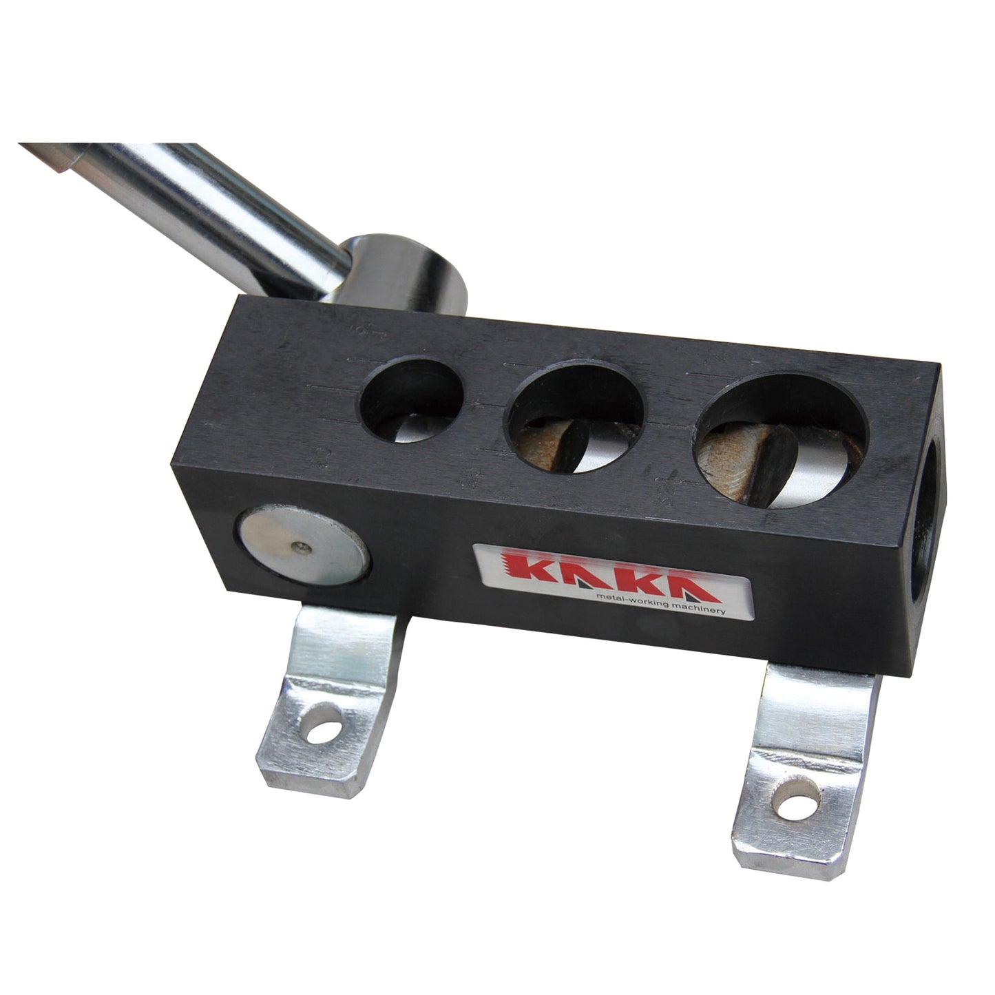 KAKA Industrial RA-6 Manual Pipe Notcher, 7/8", 1", 1-1/4" (Outside diameter) Notcher Capacity, Light Weight, 90 Degree High Precision Steel Tube Notcher, Steel Tube and Pipe Notcher - 176214