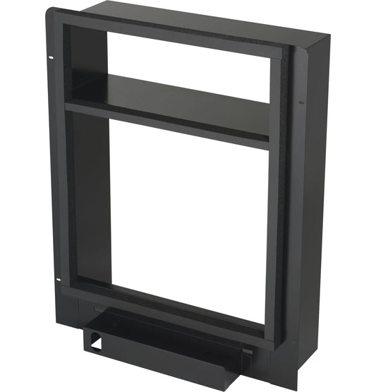 GE Appliances  Telescopic Wall Plenum (for wall thicknesses 5” to 9”) Black - RAVWPT9