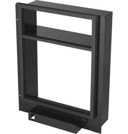 GE Appliances  Telescopic Wall Plenum (for wall thicknesses 5” to 9”) Black - RAVWPT9