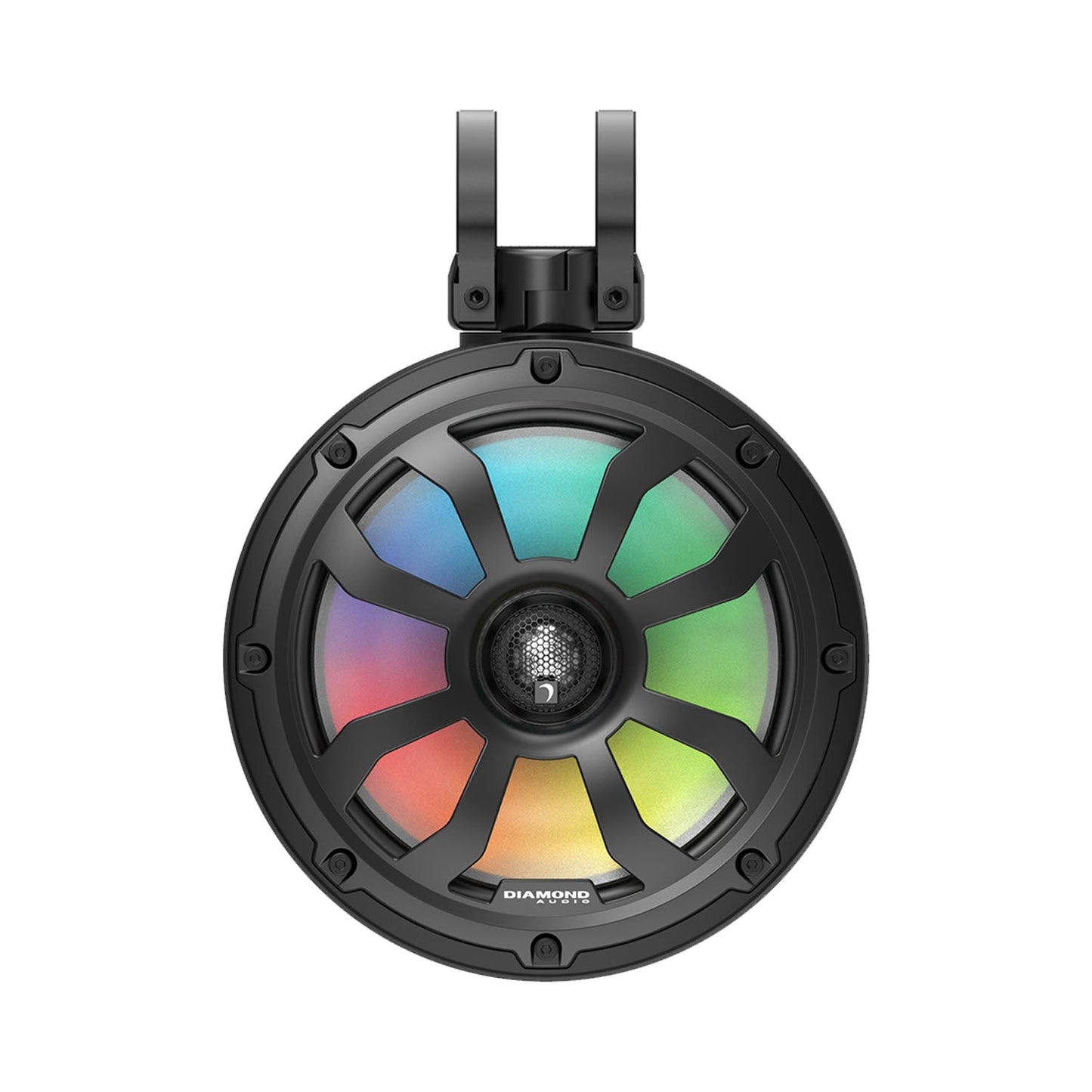 Diamond Audio 10" 2-Way Marine Tower Speaker w/Titanium Dome Tweeter (Black) - POD10F4B