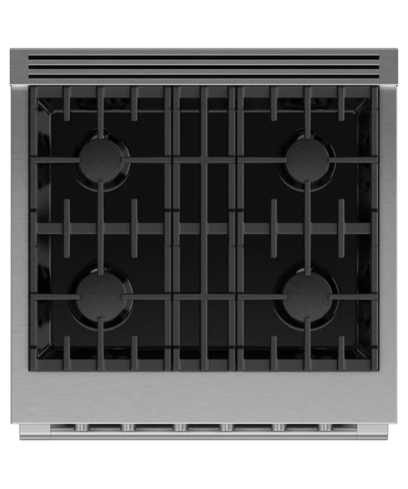Fisher Paykel 30" Series 7 Professional 4 Burner Gas Range, Natural Gas Stainless Steel - RGV3304N