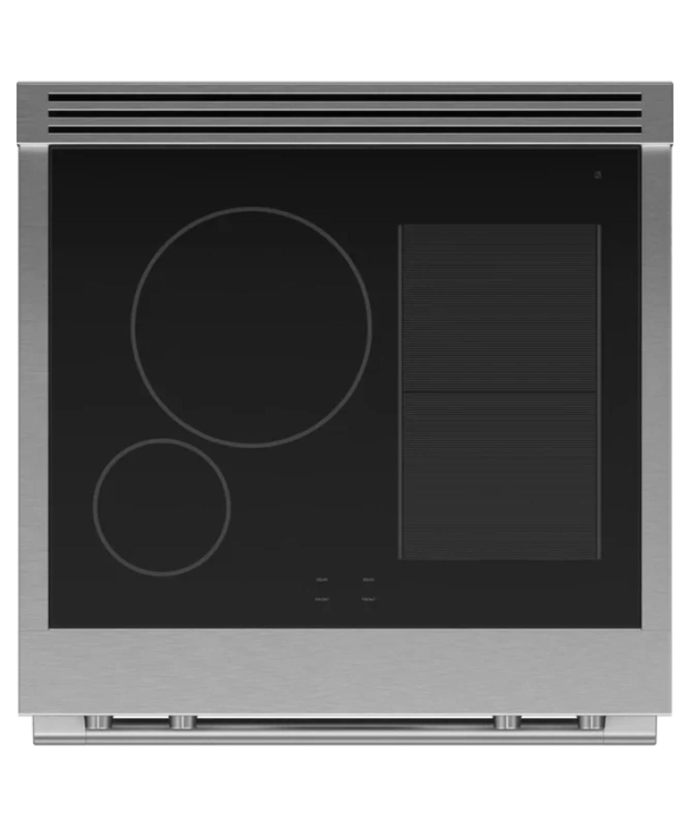 Fisher Paykel 30" Series 9 Professional 4 Zone Induction Self-Cleaning Range, with SmartZone Stainless Steel - RIV3304