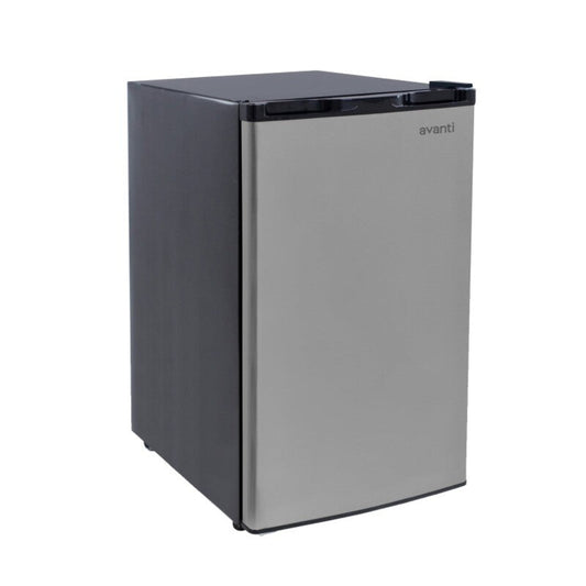 Avanti RMX45B3S Avanti 4.5 cu. ft. Compact Refrigerator with True Freezer Stainless Steel - RMX45B3S