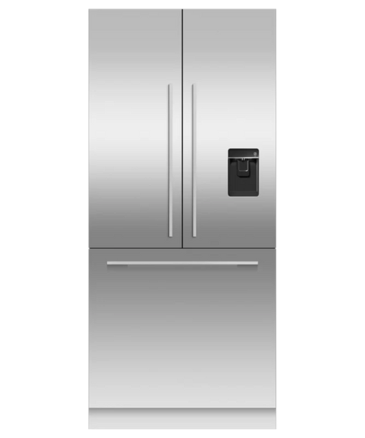 Fisher Paykel  36" Series 7 Integrated French Door Refrigerator Freezer, Ice & Water Stainless Steel - RS36A80U1N