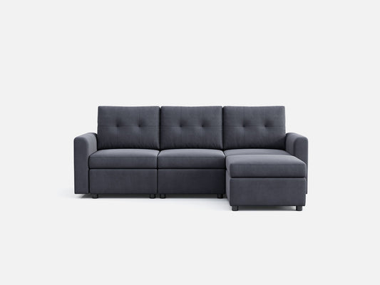 LINSY HOME RUBIK III 3 Seats with Ottoman - US-LH-SPF-Sofa-S800-F11-31-0-00