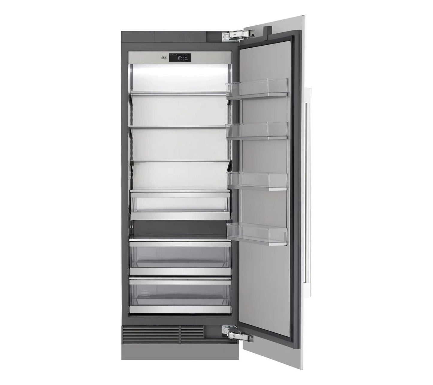 Signature Kitchen Suite SKSCR3001P 30-inch Integrated Column Refrigerator Panel Ready - SKSCR3001P