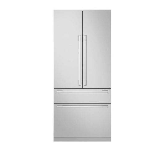 Signature Kitchen Suite SKSFD3604P 36-inch Built-in French Door Refrigerator Panel Ready - SKSFD3604P