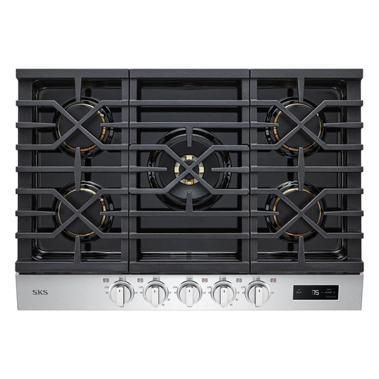 Signature Kitchen Suite SKSGT3054S 30-inch Gas Cooktop Stainless Steel - SKSGT3054S