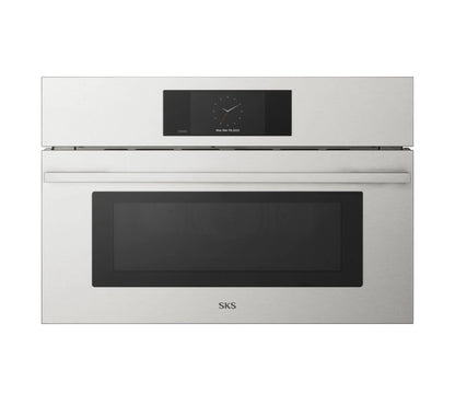 Signature Kitchen Suite SKSLV3011MT 30-inch Transitional Built-in Microwave Speed Oven Stainless Steel - SKSLV3011MT