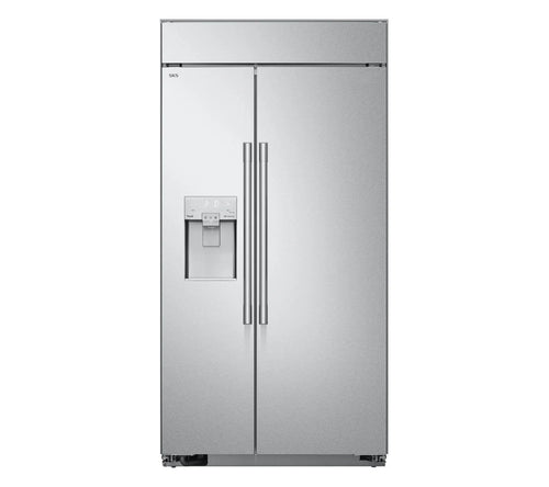 Signature Kitchen Suite SKSSB4202S 42-inch Built-in Side-by-Side Refrigerator Stainless Steel - SKSSB4202S
