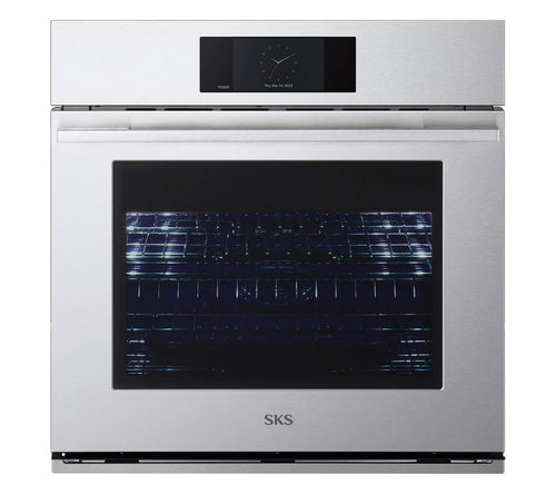 Signature Kitchen Suite SKSSV3011MT 30-inch Transitional Series Single Wall Oven Stainless Steel - SKSSV3011MT