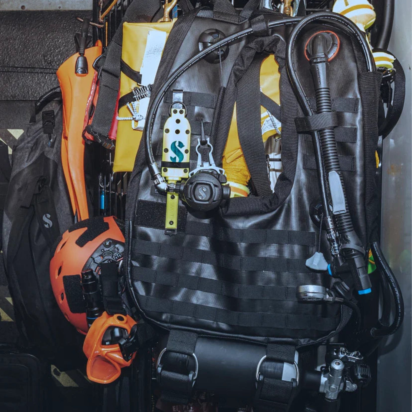 ScubaPro Rapid System BCD Scuba Rescue w/BPI - BCD420 SRS