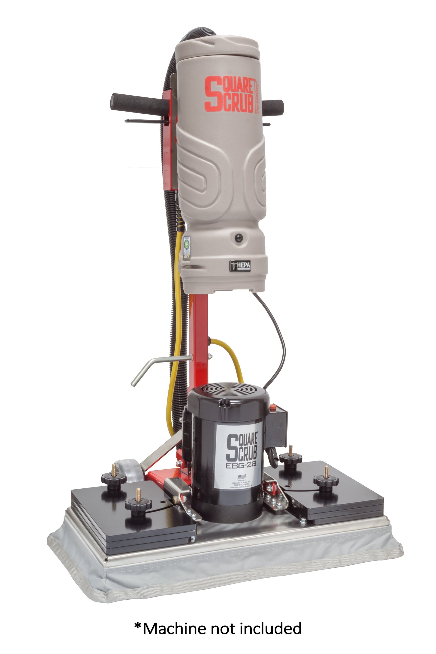 Square Scrub HEPA DRY VAC KIT -  SS EBG-HDVK
