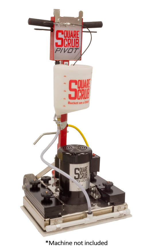 Square Scrub SOLUTION TANK FOR 20" MACHINES -  SS EBG-WTS20