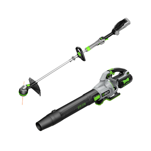 EGO Power+ 15" Powerload String Trimmer with Aluminum Telescopic shaft and 670 CFM Leaf Blower Combo Kit - ST6703LB