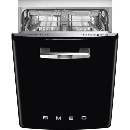 Smeg Dishwashers Retro-style Black - STU2FABBL2