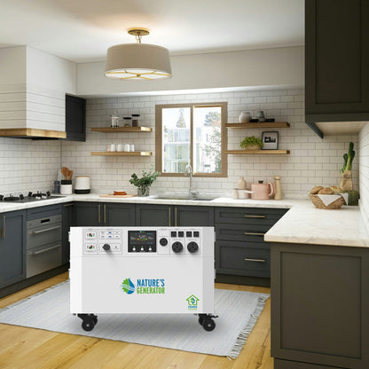Nature's Generator  Gen 2 Solar Generator and Transfer Switch - NGPHAUP