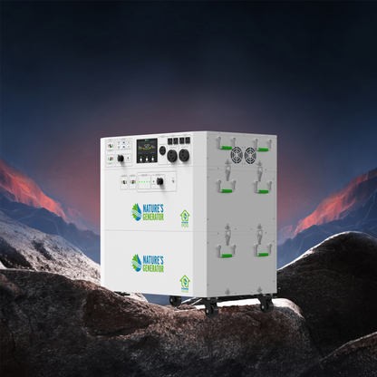 Nature's Generator  Gen 2 Solar Generator and Transfer Switch - NGPHAUP