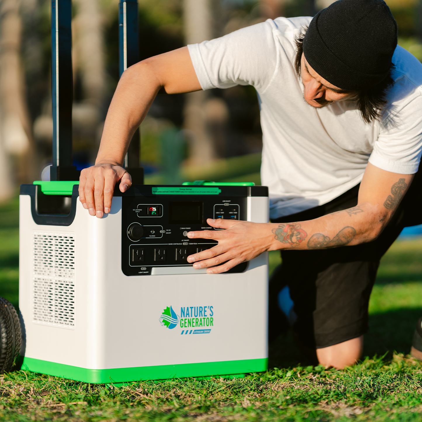Nature's Generator Lithium 3600 Power Station - NGLGN36