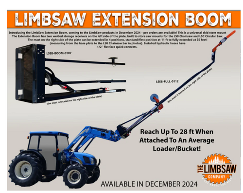 Extension Boom with LS8 Chainsaw & LSC Circular Saw