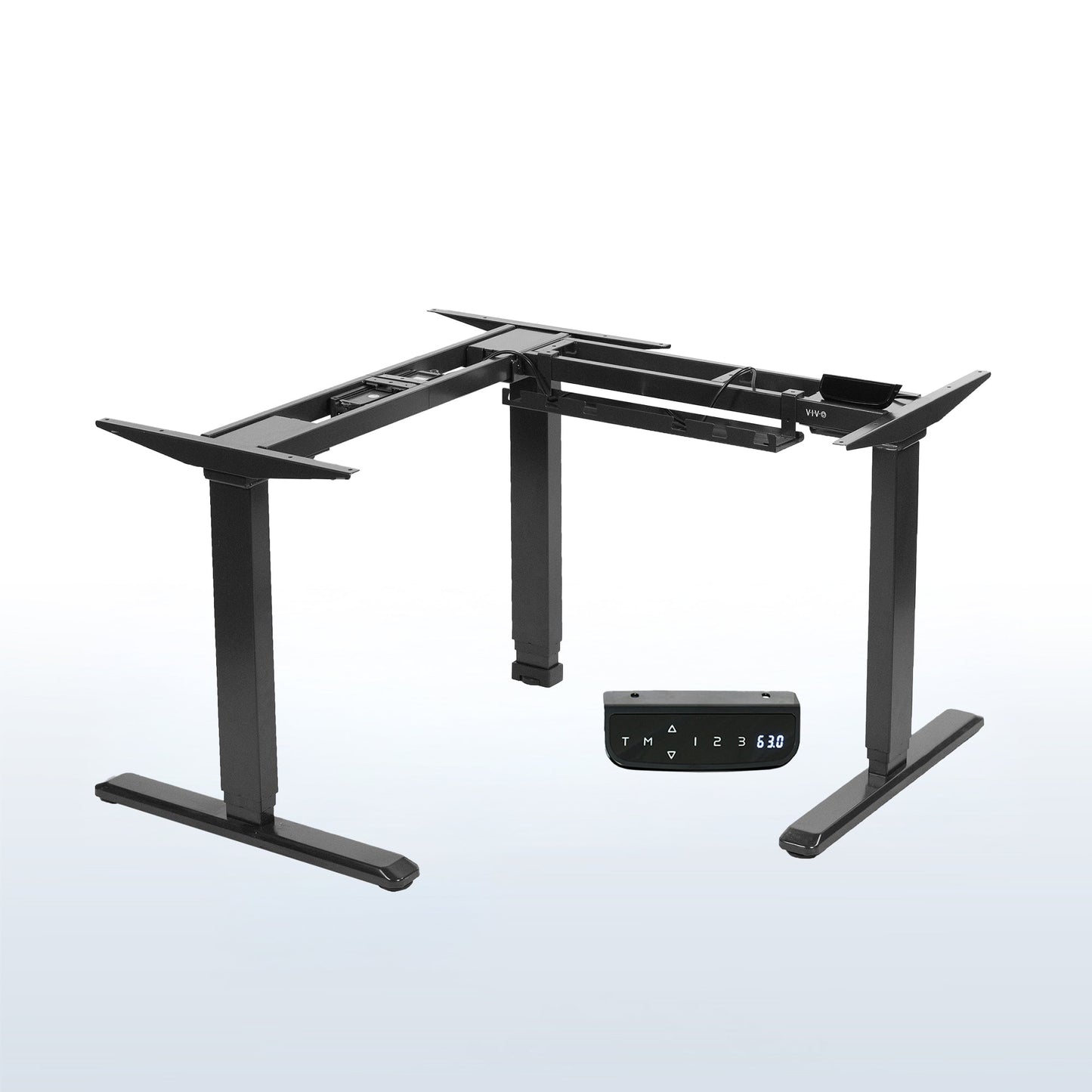 VIVO Electric Multi Motor Corner  Frame with Touch Screen Memory Controller - DESK-V133E