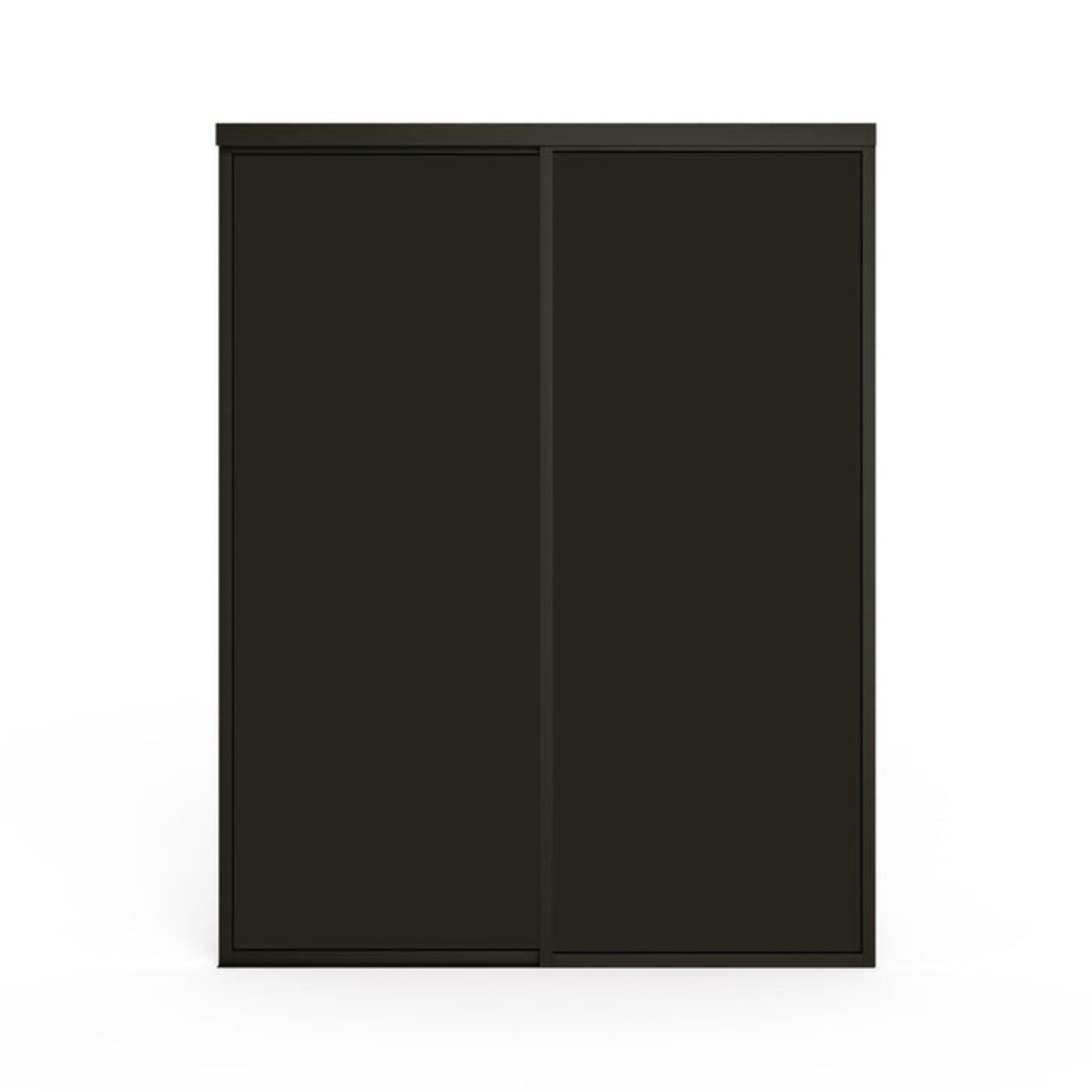 Doors22 96x80 Glass Sliding Closet Door Smoked Clear 4 panels - CLB96x80smokedclear