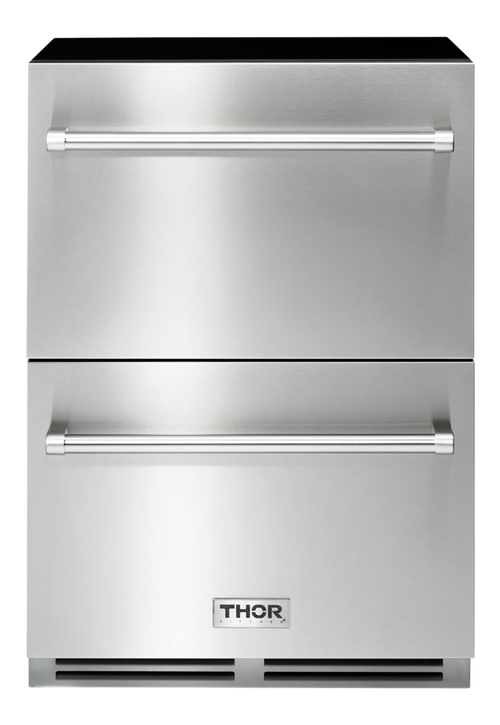 Thor Kitchen 24 Inch Indoor Outdoor Refrigerator Drawer - TRF24U