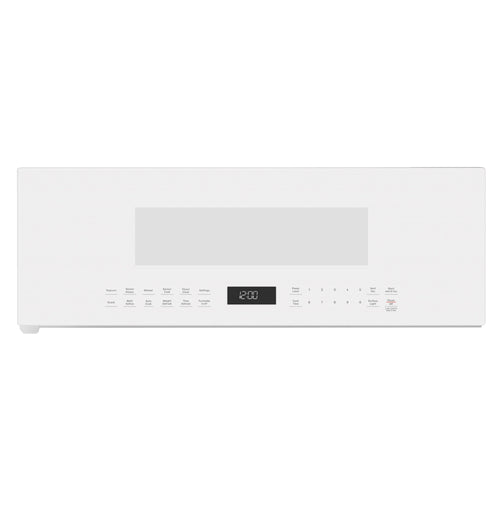 GE Appliances 1.2 Cu. Ft. Over-the-range Low Profile Sensor Microwave Oven White - UVM9125DYWW
