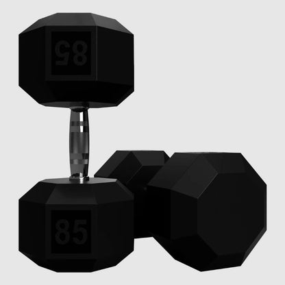VTX SD-R 8-Sided Rubber Encased Hex Dumbbell