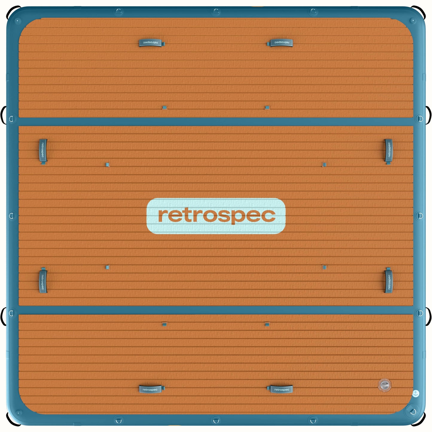 Retrospec Siesta Dock XL Inflatable Platform 10' - 6304