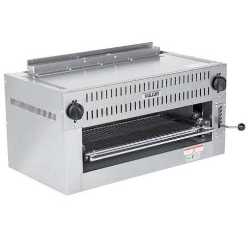 Vulcan 36RB-N 36" Natural Gas Radiant Salamander Broiler - 50 000 BTU - 36RB-N