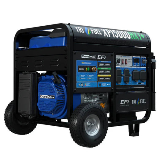 Aurora Generators  15,000-Watt/12,000-Watt 500cc Electric Start TriFuel EFI Portable Generator - PowerGen USA - XP15000HXT+