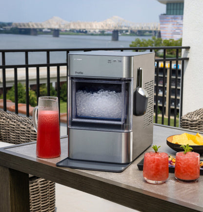 GE Appliances Profile Opal 2.0 Ultra Nugget Ice Maker with Scale Inhibiting Filter Stainless Steel - XPIO23SWSS