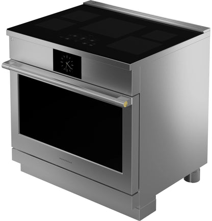 Monogram ZHP365ETVSS 36" Induction Professional Range with 5 elements Stainless Steel - ZHP365ETVSS