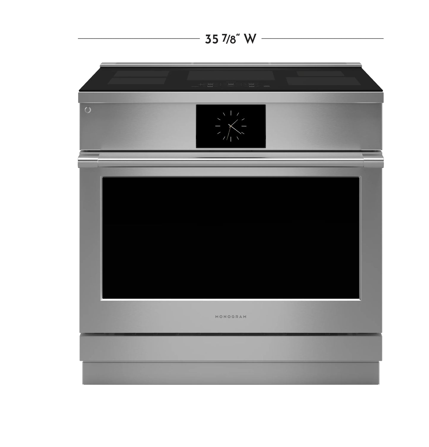 Monogram ZHP365ETVSS 36" Induction Professional Range with 5 elements Stainless Steel - ZHP365ETVSS