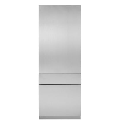 Monogram ZKSSN844NRH 30" Integrated Refer SS Solid Door, 84" Opening -3/4", RH Stainless Steel - ZKSSN844NRH