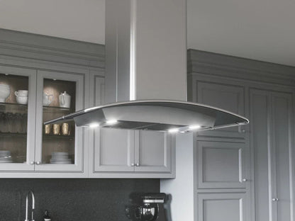 Zephyr ZMLM90CS 36" Milano Island Stainless Steel - ZMLM90CS