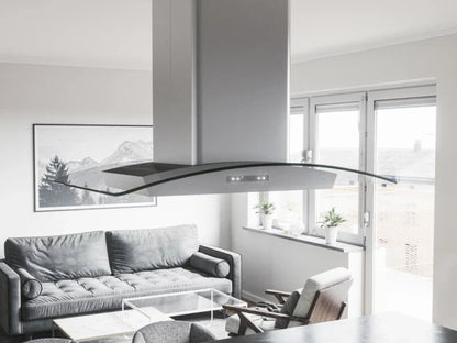 Zephyr ZMLM90CS 36" Milano Island Stainless Steel - ZMLM90CS