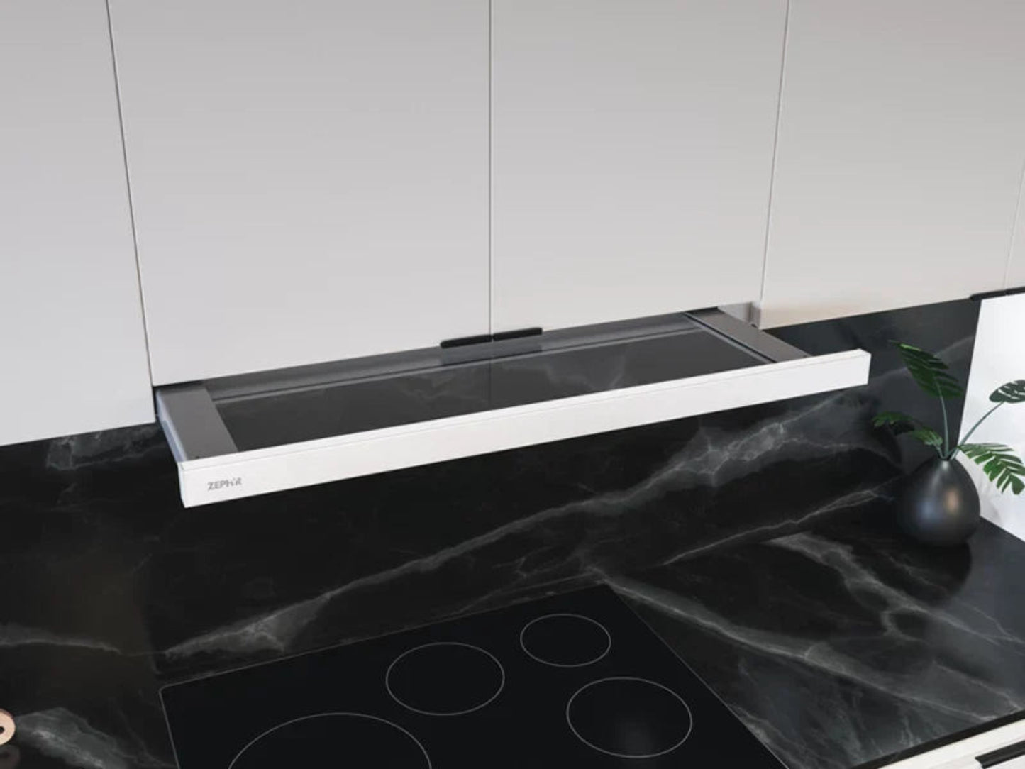 Zephyr ZPIE24BW 24" Pisa Under-Cabinet White - ZPIE24BW